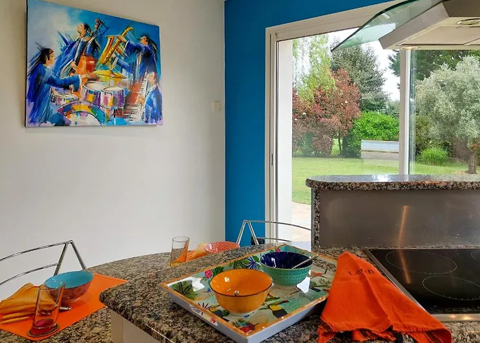 Ferienhaus In With Kitchen *